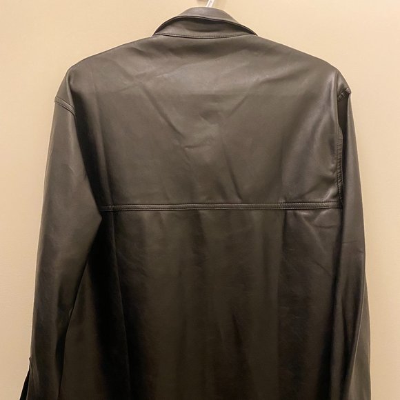 >>> Black Leather Jacket - Picture 2 of 2